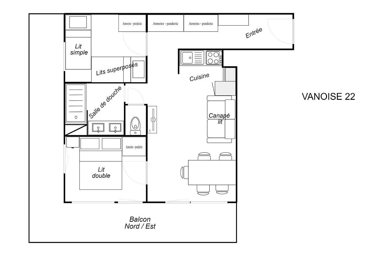 Apartment Residence Vanoise Meribel France