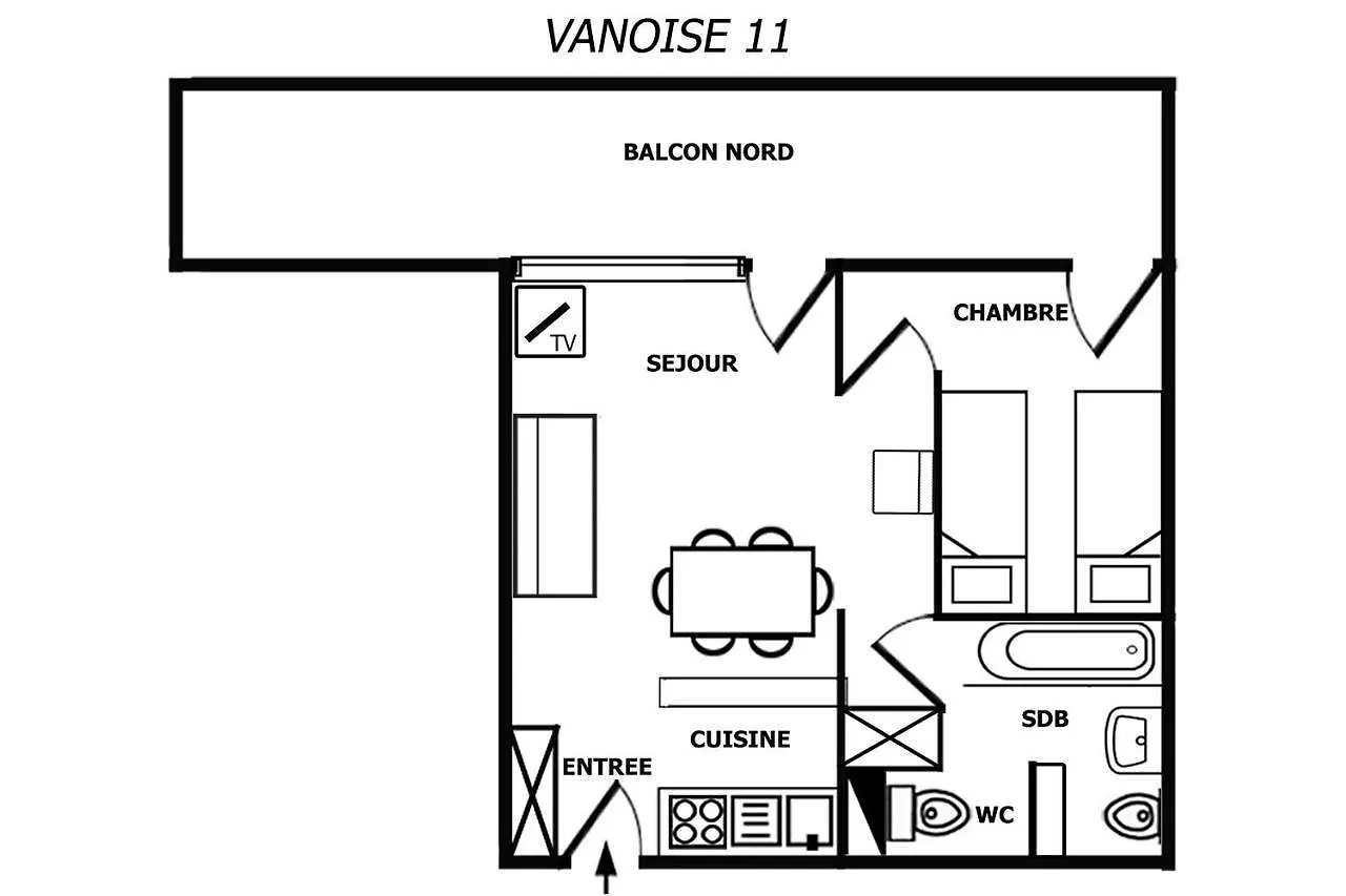 Apartment Residence Vanoise Meribel